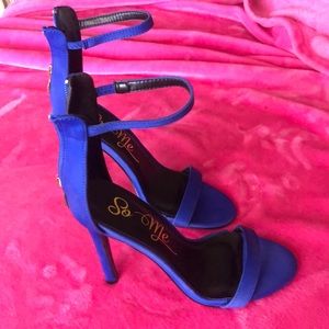 Blue heels!!